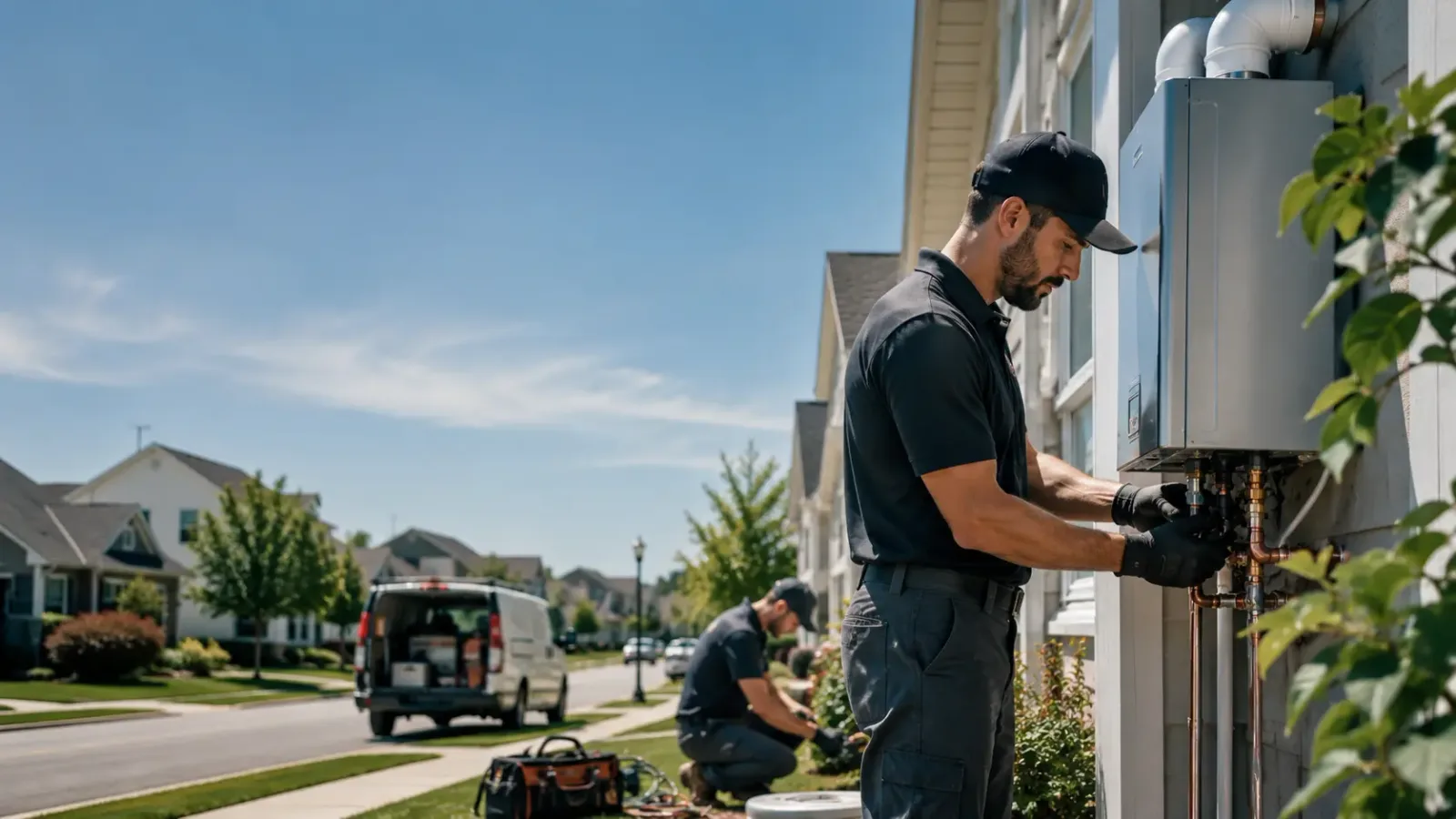 Tankless Water Heater Installation in Clarksburg, OH